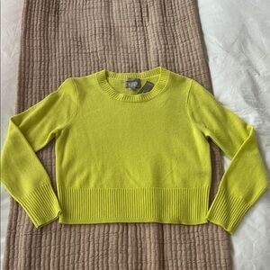 Jcrew Cashmere Cropped Sweater